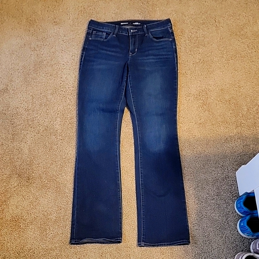 Old Navy mid-rise kicker Boot cut jeans